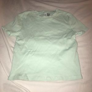 Mint green t shirt